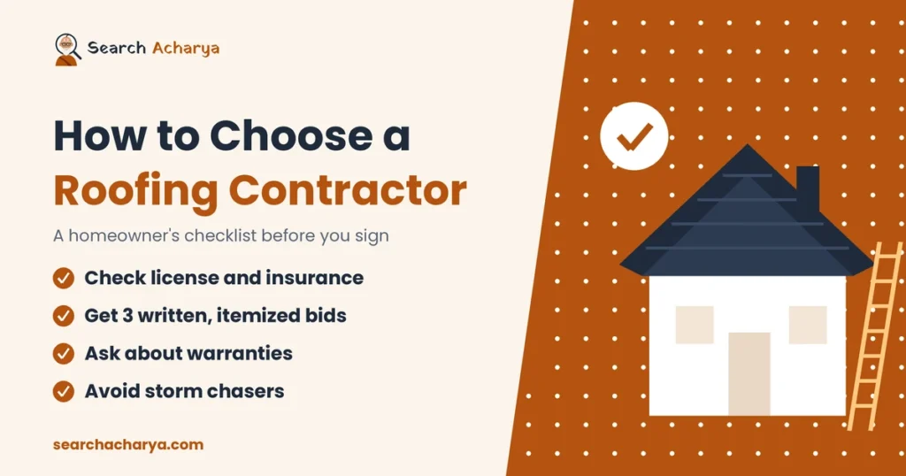 How to Choose a Roofing Contractor You Can Trust