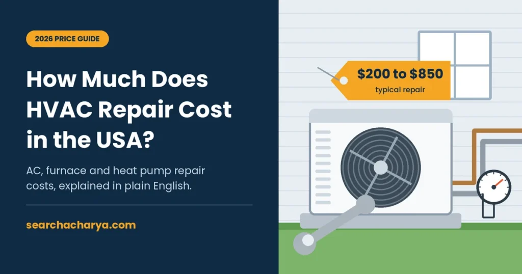 HVAC Repair Cost USA